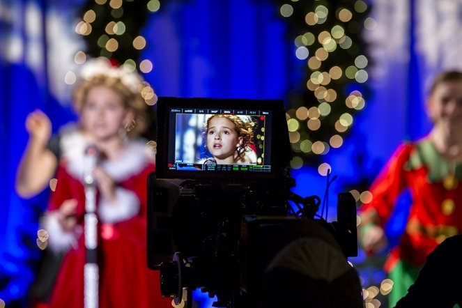 A Christmas Melody - De filmagens