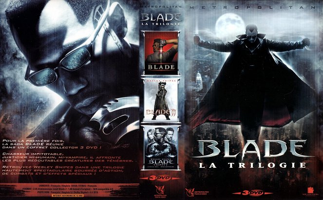 Blade: Mroczna trójca - Okładki
