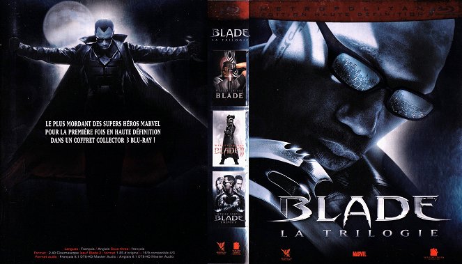 Blade : Trinity - Couvertures