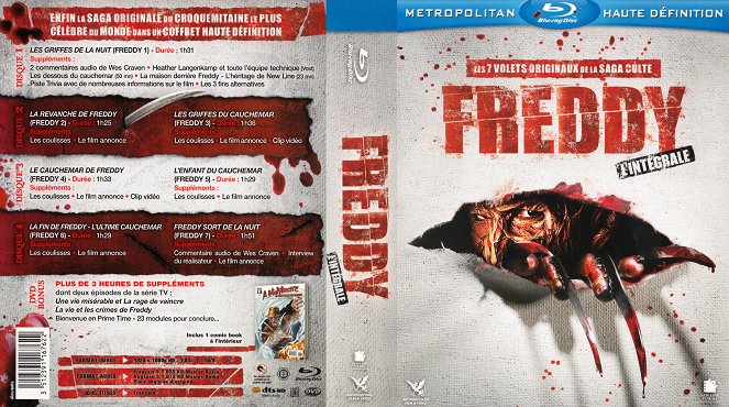 Freddy 3 - Les griffes du cauchemar - Couvertures