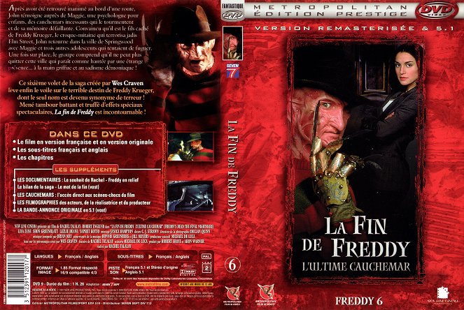 Freddys Finale - Nightmare on Elmstreet 6 - Covers