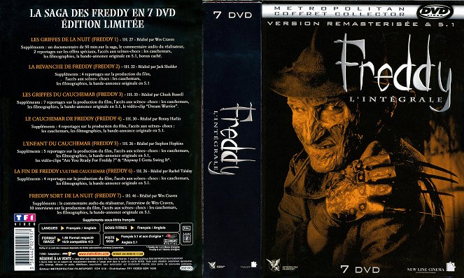Freddys Finale - Nightmare on Elmstreet 6 - Covers