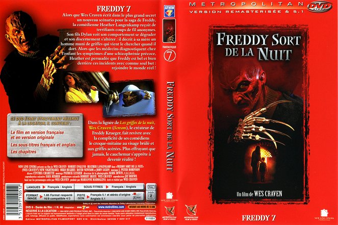 O Novo Pesadelo de Freddy Krueger - Capas