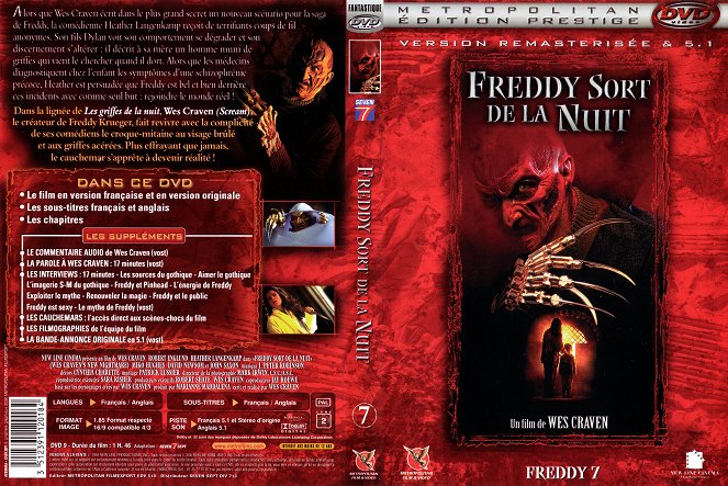 Rémálom az Elm utcában 7.: Az új rémálom - Freddy feltámad - Borítók