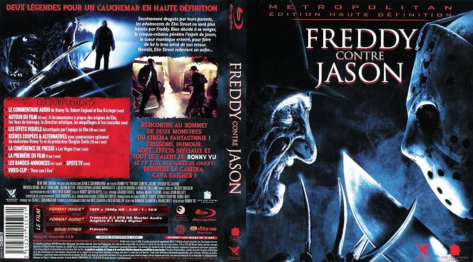 Freddy vs. Jason - Borítók