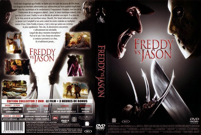 Freddy Contra Jason - Capas
