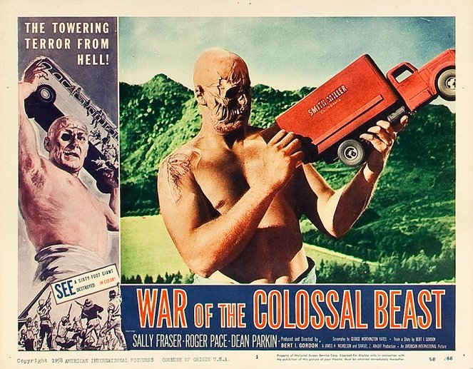 War of the Colossal Beast - Cartões lobby