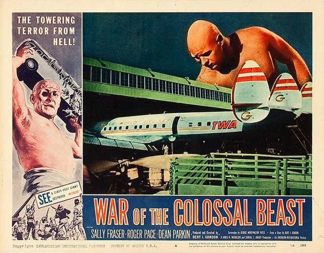 War of the Colossal Beast - Lobby Cards