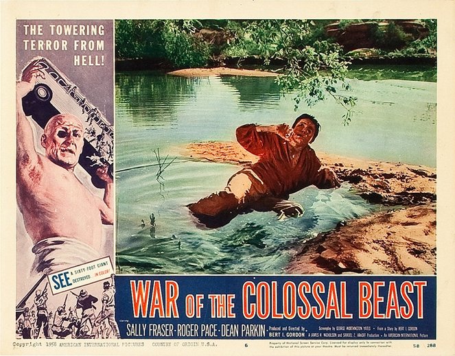 War of the Colossal Beast - Lobby Cards