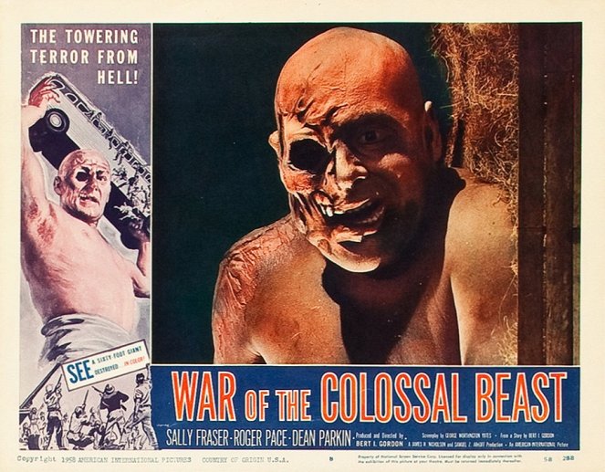 War of the Colossal Beast - Lobby Cards