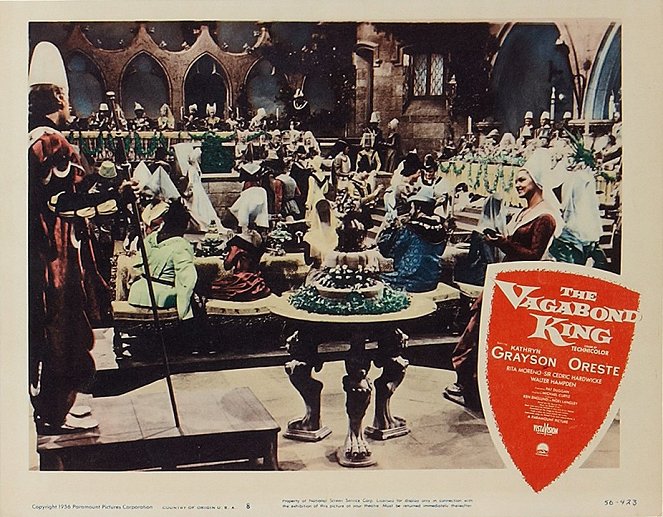 The Vagabond King - Lobby karty