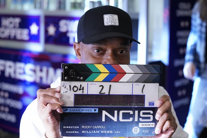 NCIS: Naval Criminal Investigative Service - Season 19 - Scharfe Waffen - Dreharbeiten - Rocky Carroll