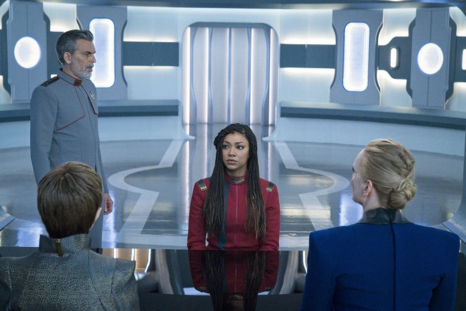 Star Trek: Discovery - Season 4 - Choose to Live - Photos - Oded Fehr, Sonequa Martin-Green
