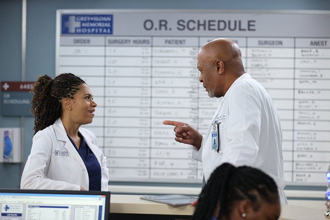 Grey's Anatomy - It Came Upon a Midnight Clear - Van film - Kelly McCreary, James Pickens Jr.