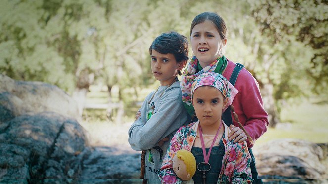 Tengamos la fiesta en paz - Z filmu - Juan Sánchez, Eva Bravo, Ana Bravo