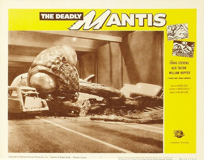 The deadly mantis. El monstruo alado - Fotocromos