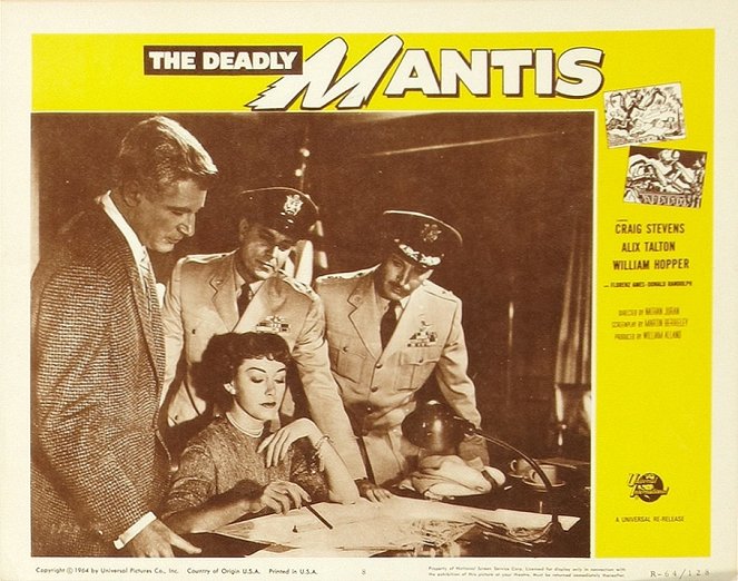 The deadly mantis. El monstruo alado - Fotocromos