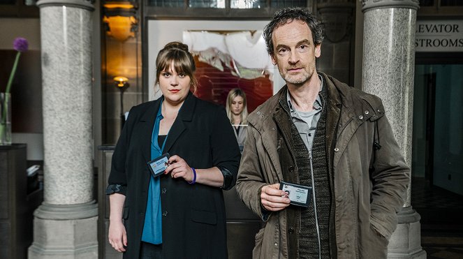 Tatort - Season 53 - Gier und Angst - Promoción - Stefanie Reinsperger, Jörg Hartmann