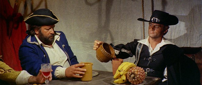Pomsta Čierneho korzára - Z filmu - Bud Spencer, Terence Hill