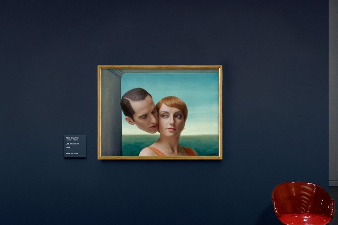 Bilder allein zuhaus - Die Liebenden III, René Magritte: „Positiv“ - Filmfotos
