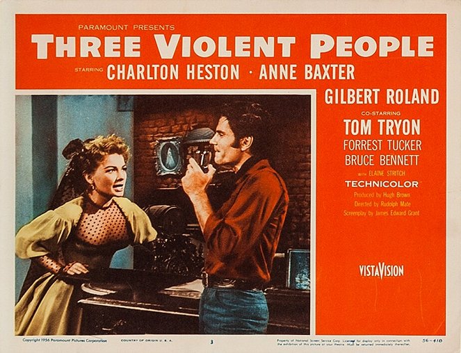 Three Violent People - Vitrinfotók