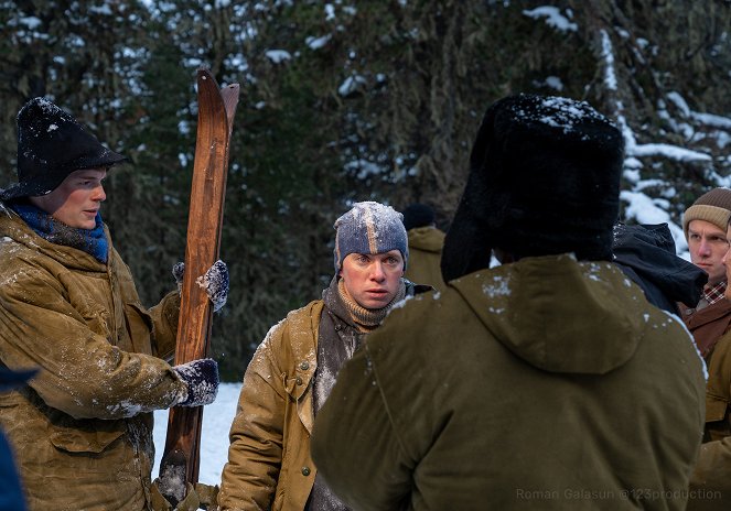 Pěreval Ďatlova - Episode 2 - Tournage - Yuriy Deynekin, Maksim Kostromykin, Jevgeni Antropov