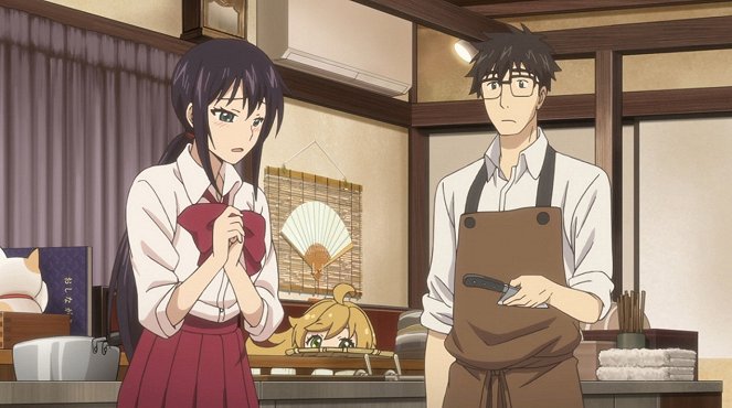 Amaama to inazuma - Soupe au porc et lanterne de restaurant - Film