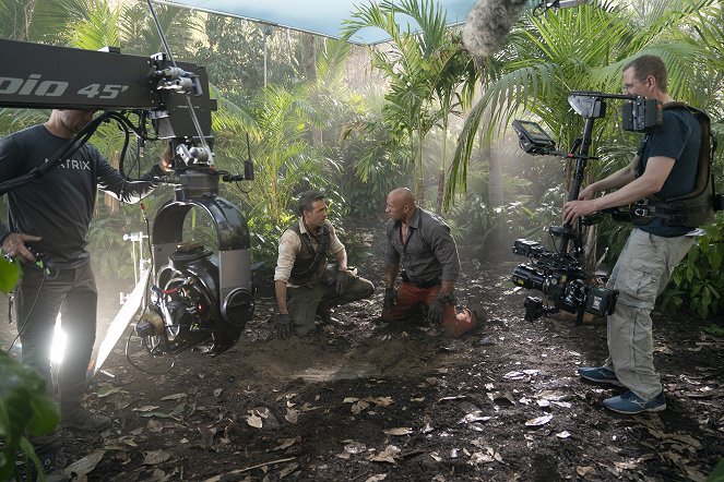 Red Notice - Dreharbeiten - Ryan Reynolds, Dwayne Johnson