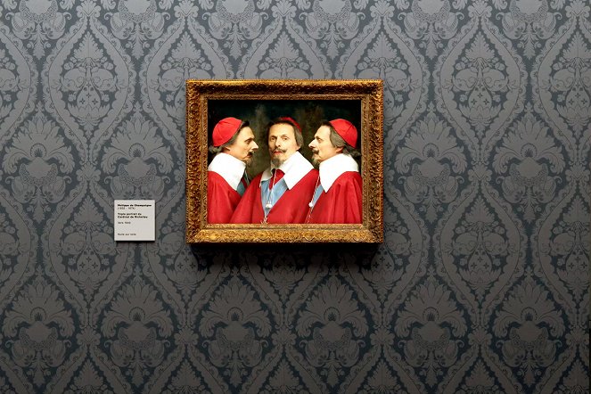 Bilder allein zuhaus - Season 1 - Dreifaches Porträt von Richelieu, Philippe de Champaigne: „links /​ rechts“ - Filmfotos