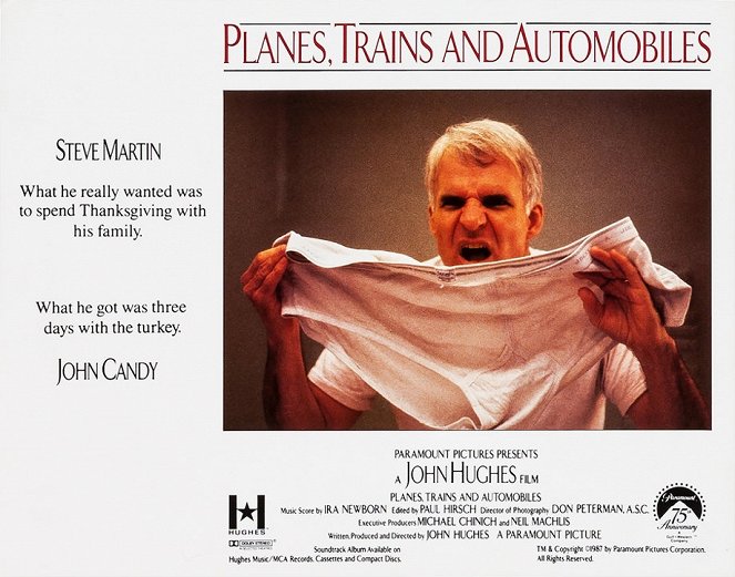 Planes, Trains & Automobiles - Lobbykaarten - Steve Martin