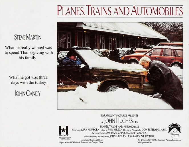 Planes, Trains & Automobiles - Lobbykaarten - John Candy, Steve Martin