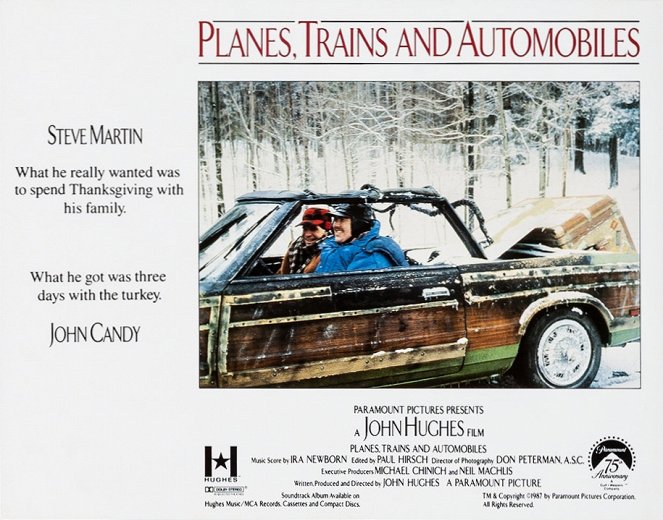 Planes, Trains & Automobiles - Lobbykaarten - Steve Martin, John Candy