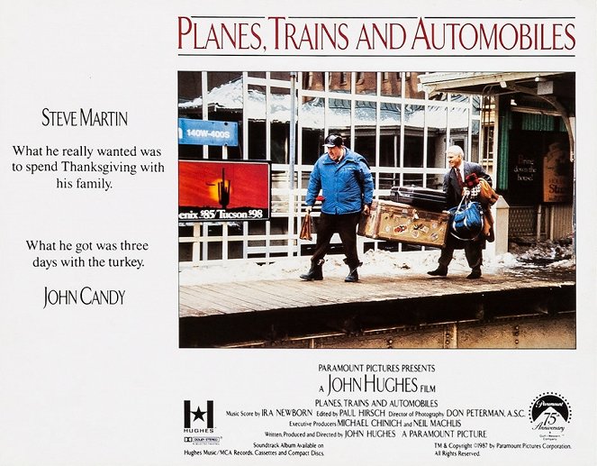 Planes, Trains & Automobiles - Lobbykaarten - John Candy, Steve Martin