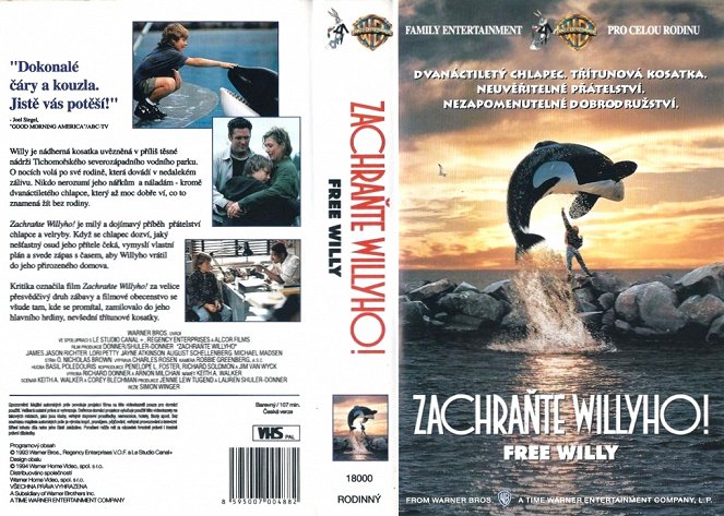 Free Willy - Pelastakaa Willy - Coverit