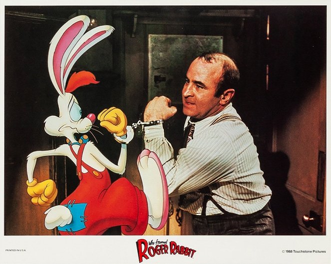 Quem Tramou Roger Rabbit? - Cartões lobby - Bob Hoskins