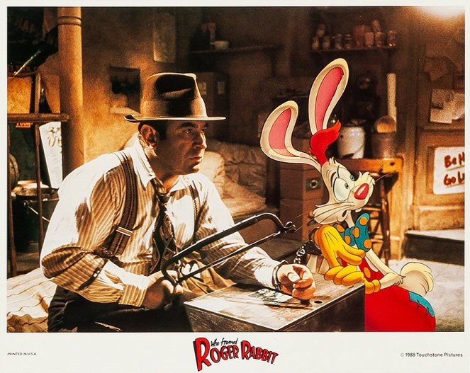 Falešná hra s králíkem Rogerem - Fotosky - Bob Hoskins