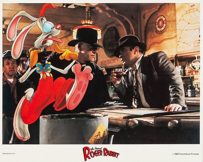 Who Framed Roger Rabbit - Lobbykaarten - Christopher Lloyd, Bob Hoskins