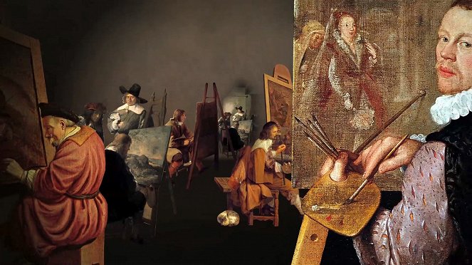 Hundert Meisterwerke und ihre Geheimnisse - Le Peseur d'or et sa femme - 1514 - Quentin Metsys - Filmfotos