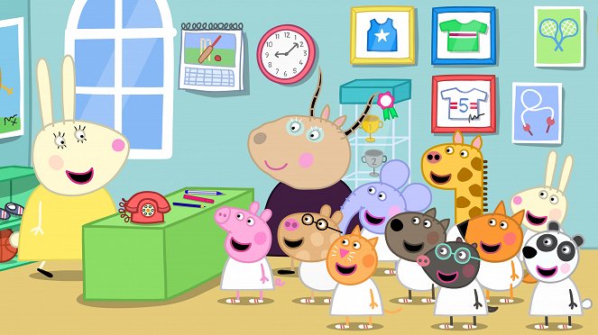 Peppa Pig - Season 6 - Miss Rabbit's Relaxation Class - Do filme