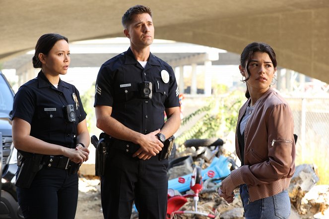 The Rookie - End Game - Photos - Melissa O'Neil, Eric Winter, Dylan Conrique