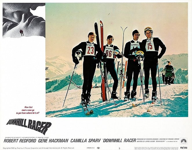 Downhill Racer - Lobby Cards