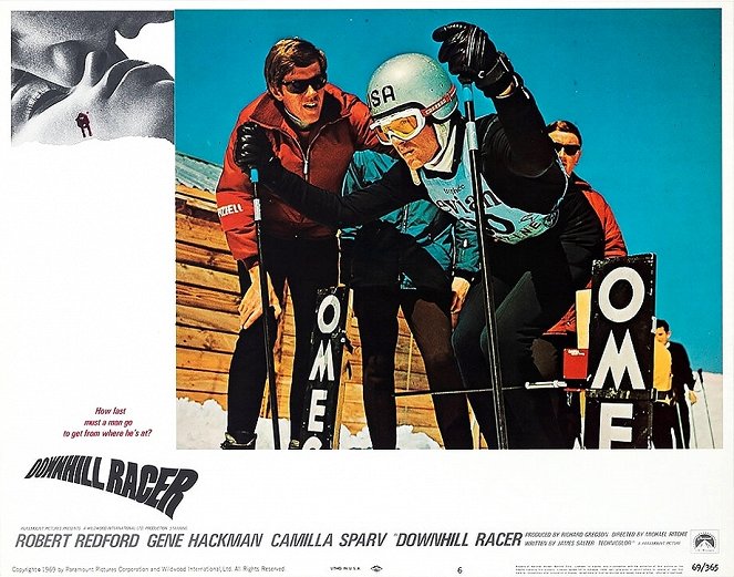 Downhill Racer - Lobby Cards