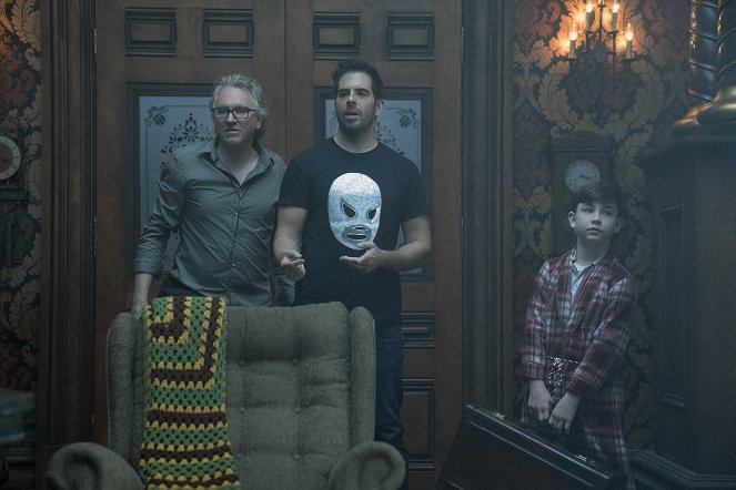 The House with a Clock in Its Walls - Van de set - Eli Roth, Owen Vaccaro