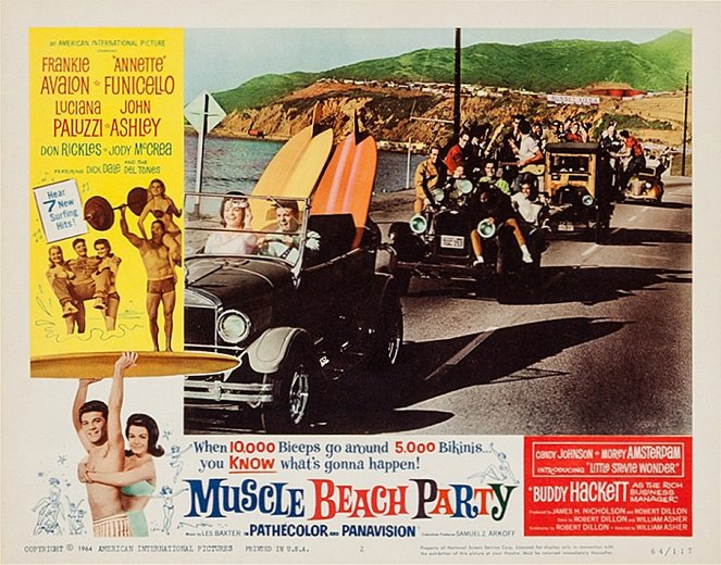 Muscle Beach Party - Lobbykaarten