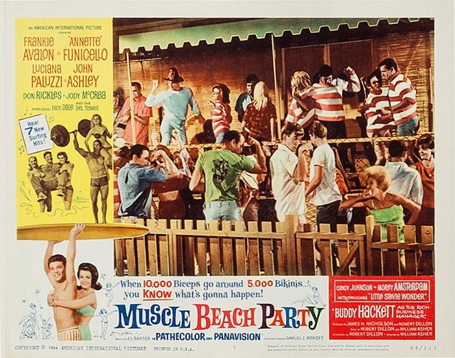 Muscle Beach Party - Lobbykaarten
