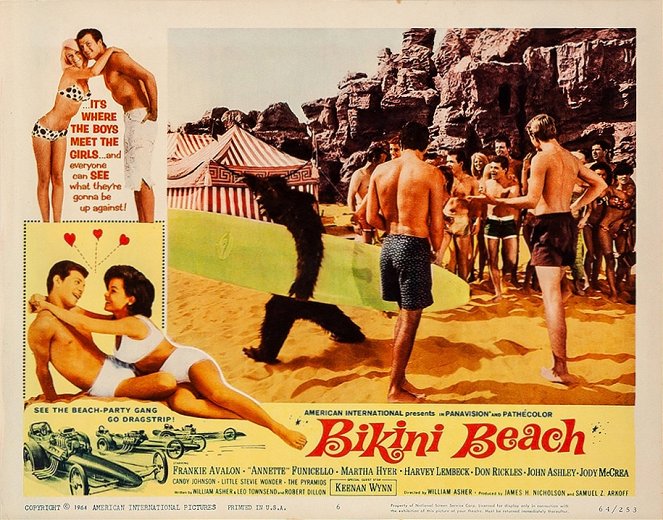 Bikini Beach - Lobby Cards