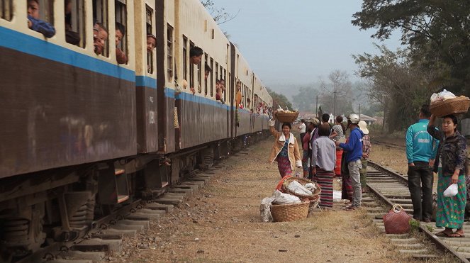 Mit dem Zug durch Myanmar - Kuvat elokuvasta