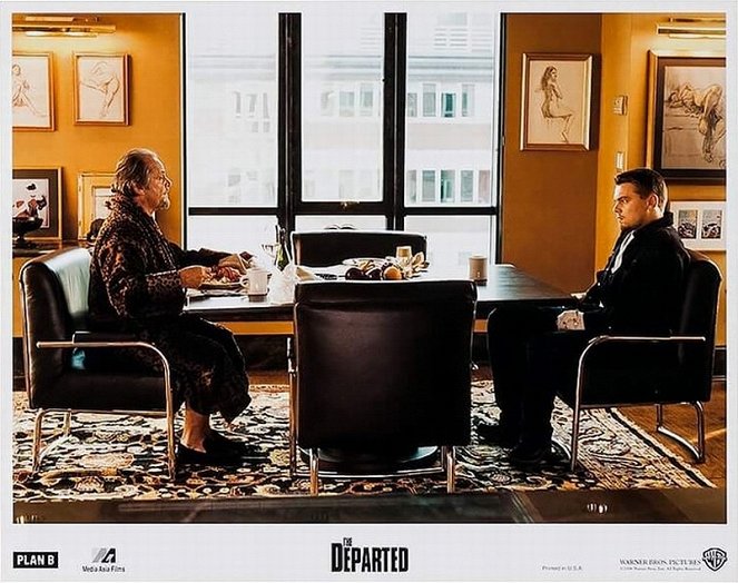 Departed – Unter Feinden - Lobbykarten - Jack Nicholson, Leonardo DiCaprio