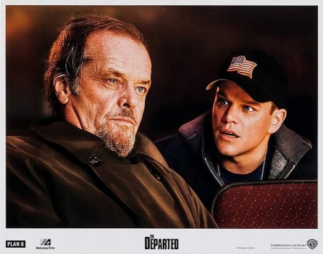 The Departed – Entre Inimigos - Cartões lobby - Jack Nicholson, Matt Damon