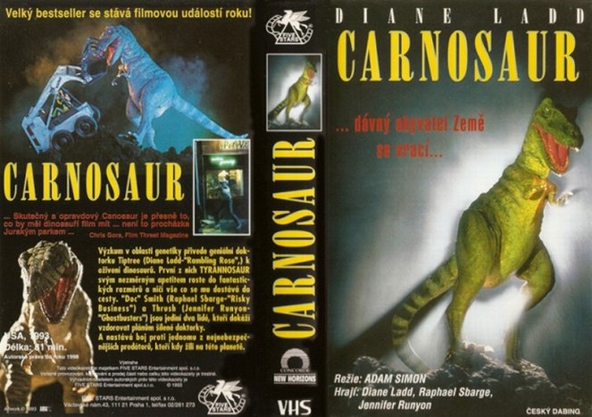 Carnosaur - Couvertures
